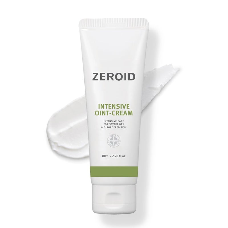 ZEROID  Intensive OintCream  Face Moisturizer for Extremely Dry Skin  Face Cream for Sensitive  Disordered Skin  Intensive Skincare  Face Lotion for Soothing  Moisturizing  27 fl oz 80ml